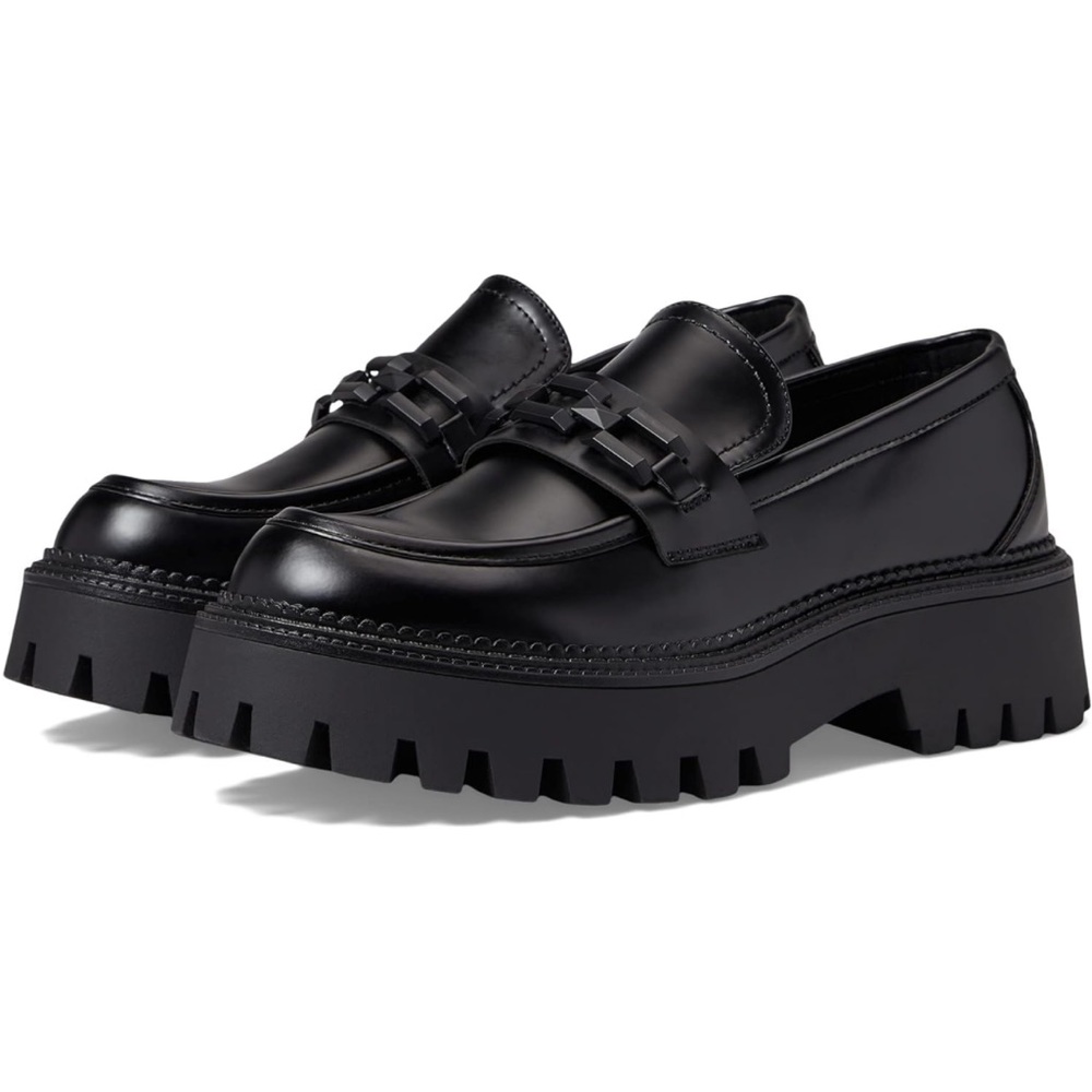 Steve Madden Brice Chunky Loafer | Black | Size 9